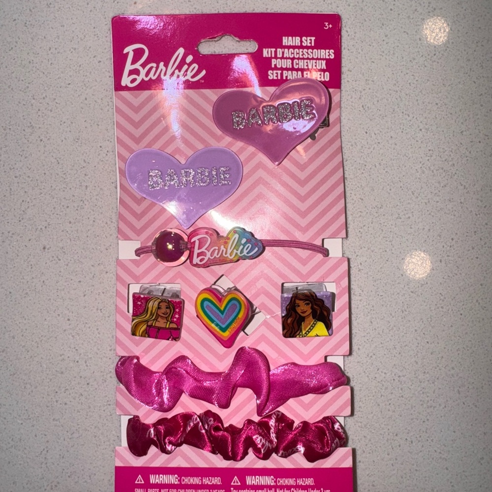 Barbie Pink Hair Accessory Collection Limited Edition